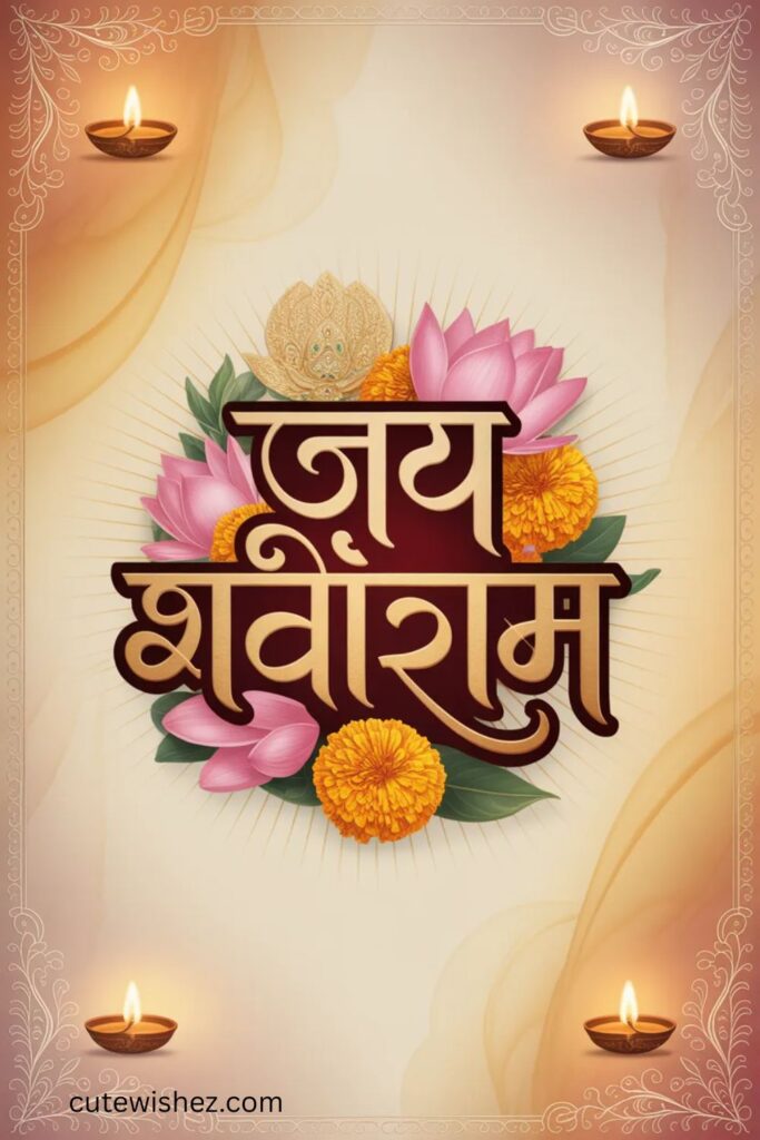 जय श्रीराम शुभेच्छा संदेश
