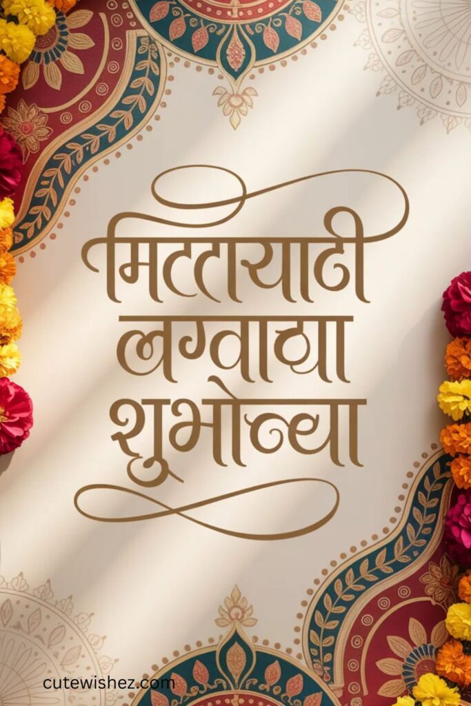 मित्रासाठी लग्नाच्या शुभेच्छा