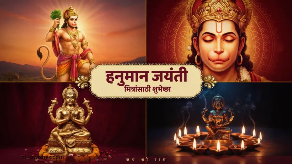 हनुमान जयंती मित्रांसाठी शुभेच्छा