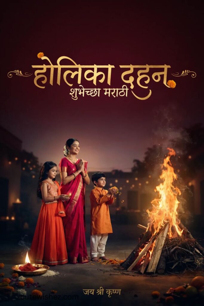 होलिका दहन शुभेच्छा मराठी